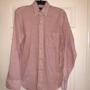 Vintage Arnie Red White Button Down